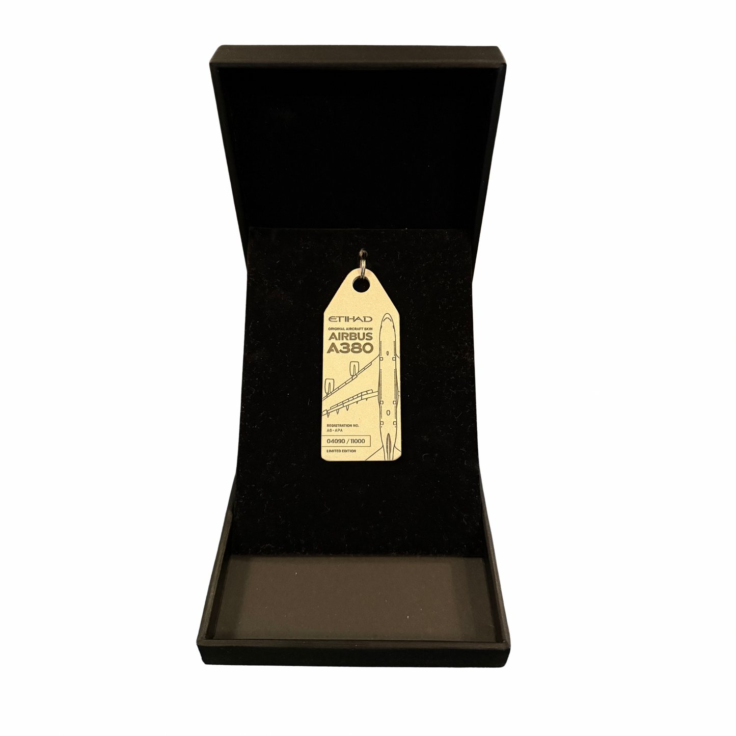 Aviationtag Airbus A380 PLATINUM – Displaybox Edition