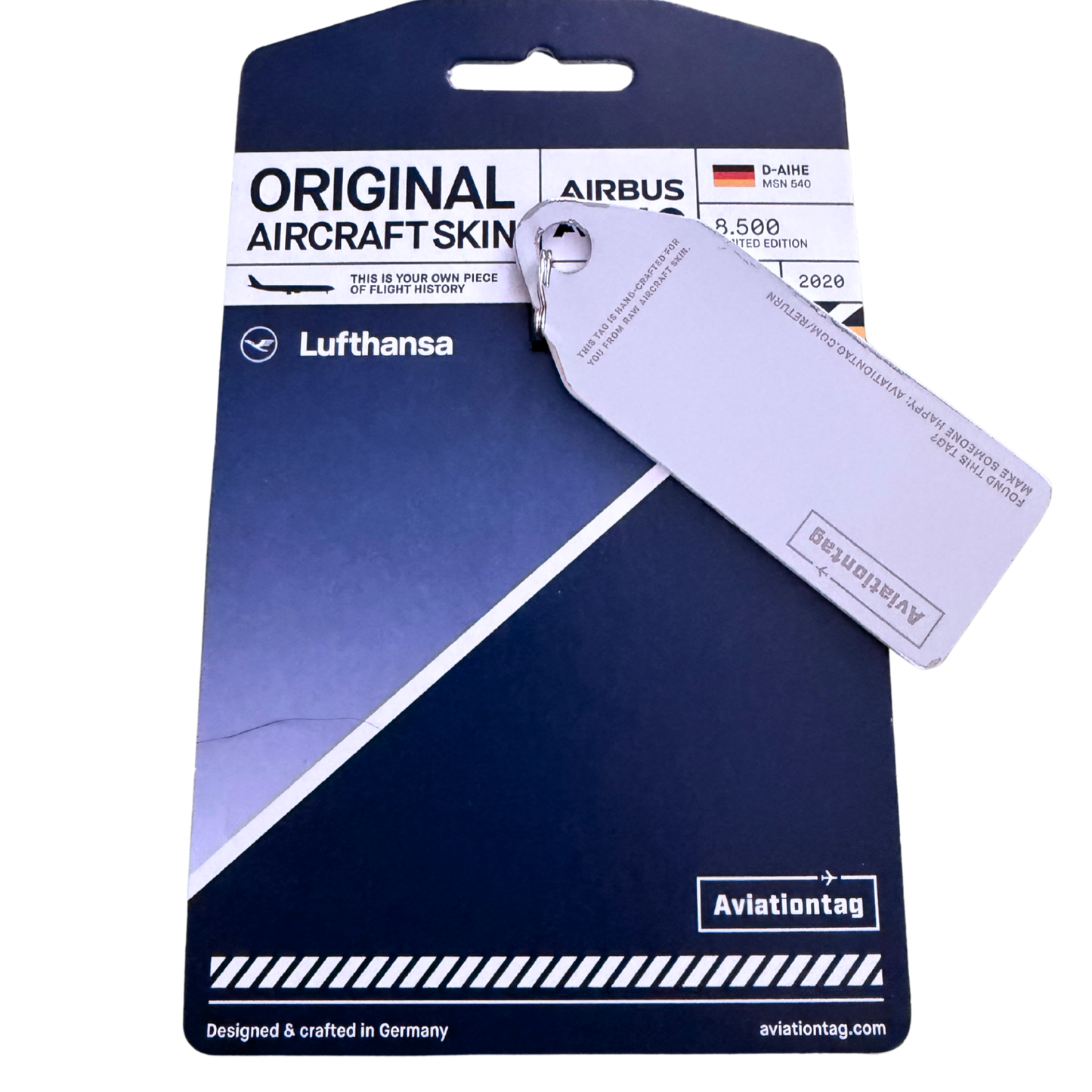 Aviationtag Lufthansa Airbus A340  (D-AIHE) -Duo