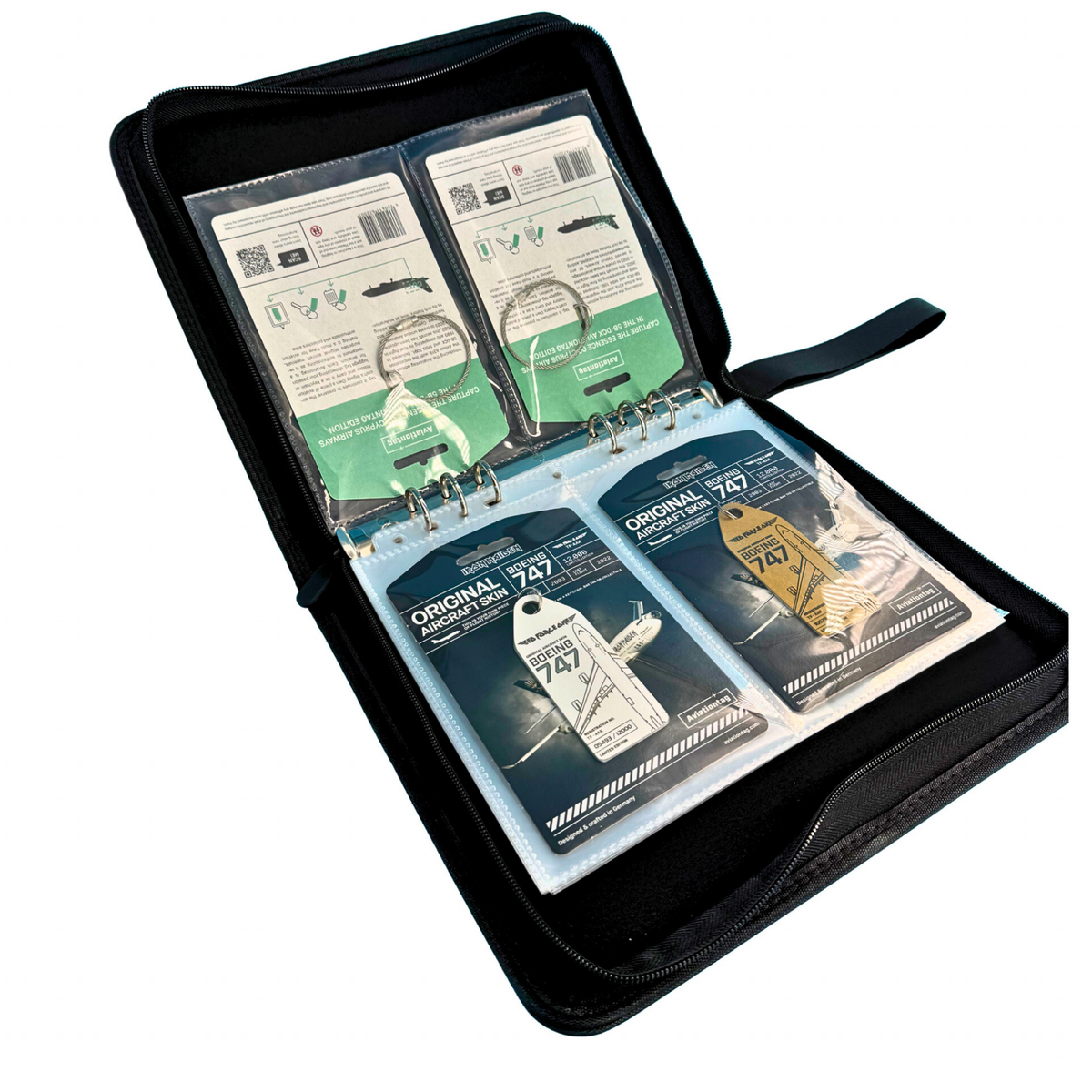 Aviationtag Airbus A320 B-6279 Sammlerset + Sellycimo Sammlermappe
