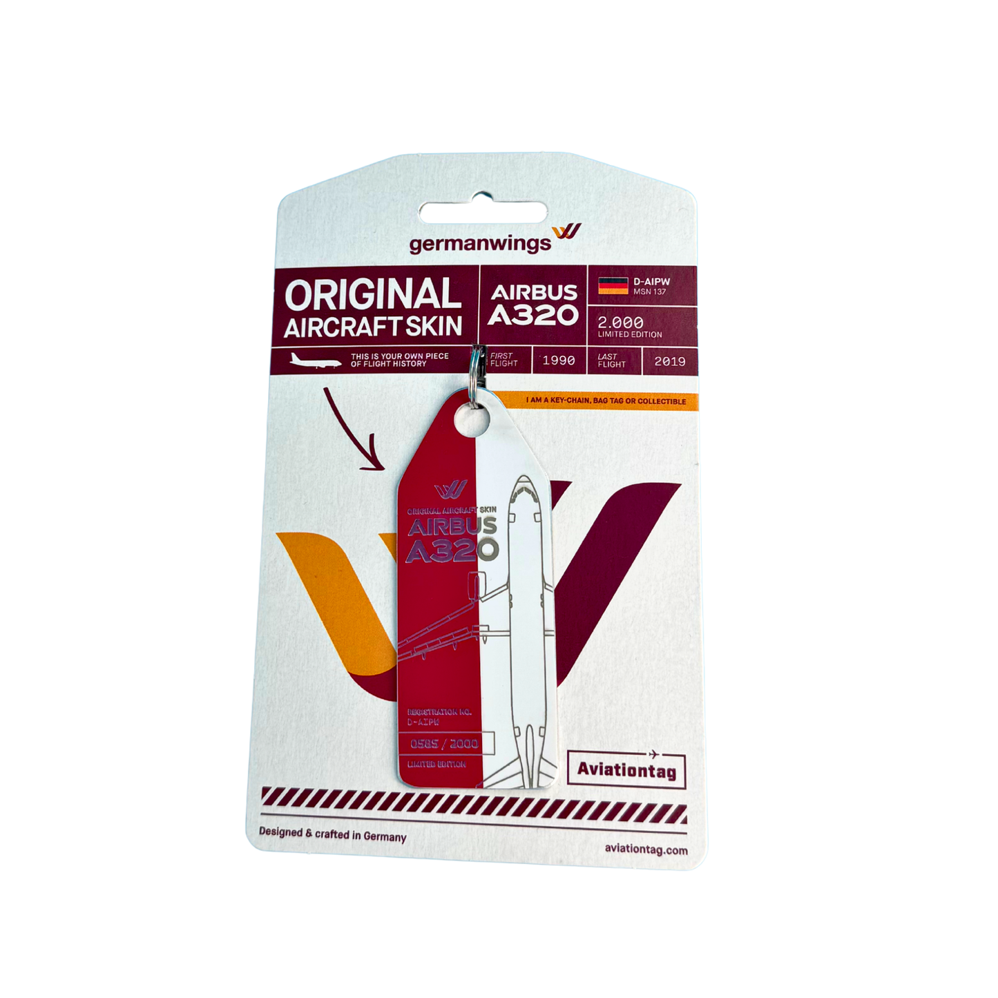 Aviationtag – Airbus A320 – D-AIPW – Germanwings – DUO