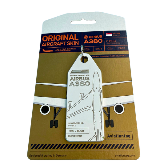 Aviationtag – Airbus A380 – 9V-SKE