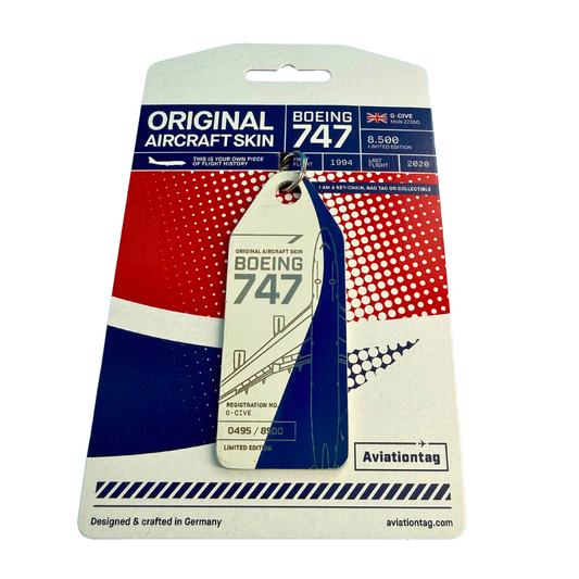 Aviationtag – Boeing 747 “G-CIVE” – British Airways – Duo