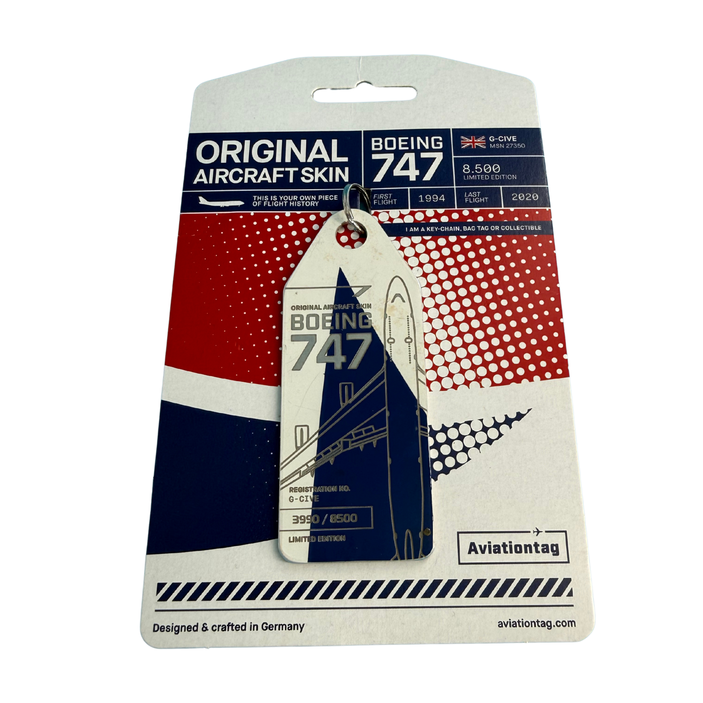 Aviationtag – Boeing 747 “G-CIVE” – British Airways – Duo