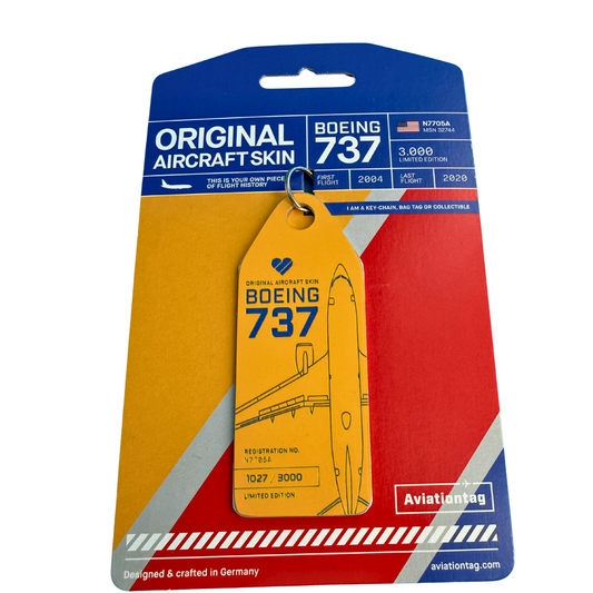 Aviationtag – Boeing 737 „N7705A“ – Southwest Airlines