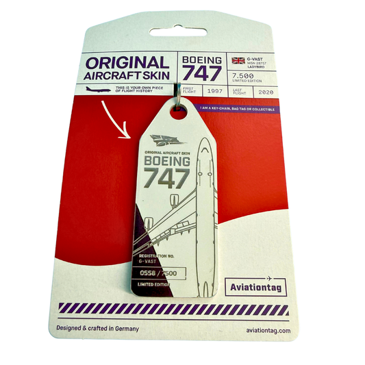 Aviationtag – Boeing 747 „G-VAST“ – Virgin Atlantic – Duo