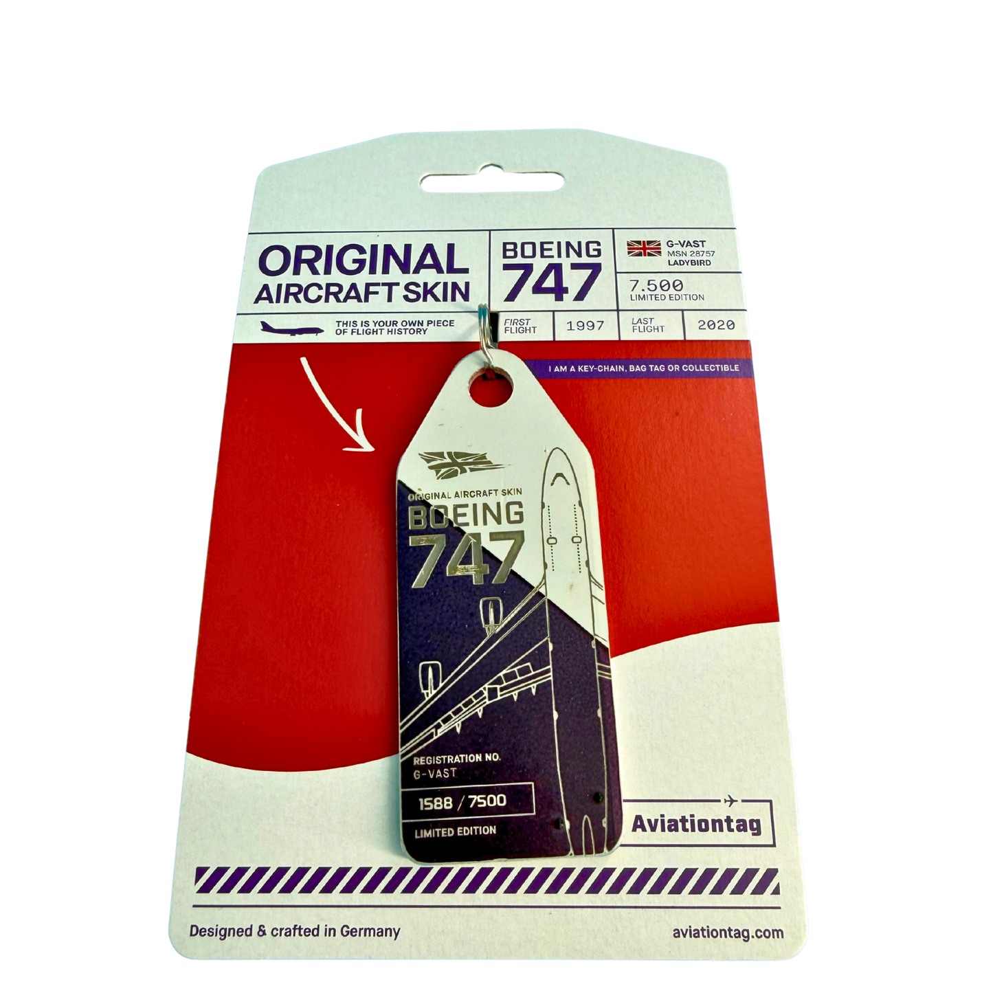 Aviationtag – Boeing 747 „G-VAST“ – Virgin Atlantic – Duo