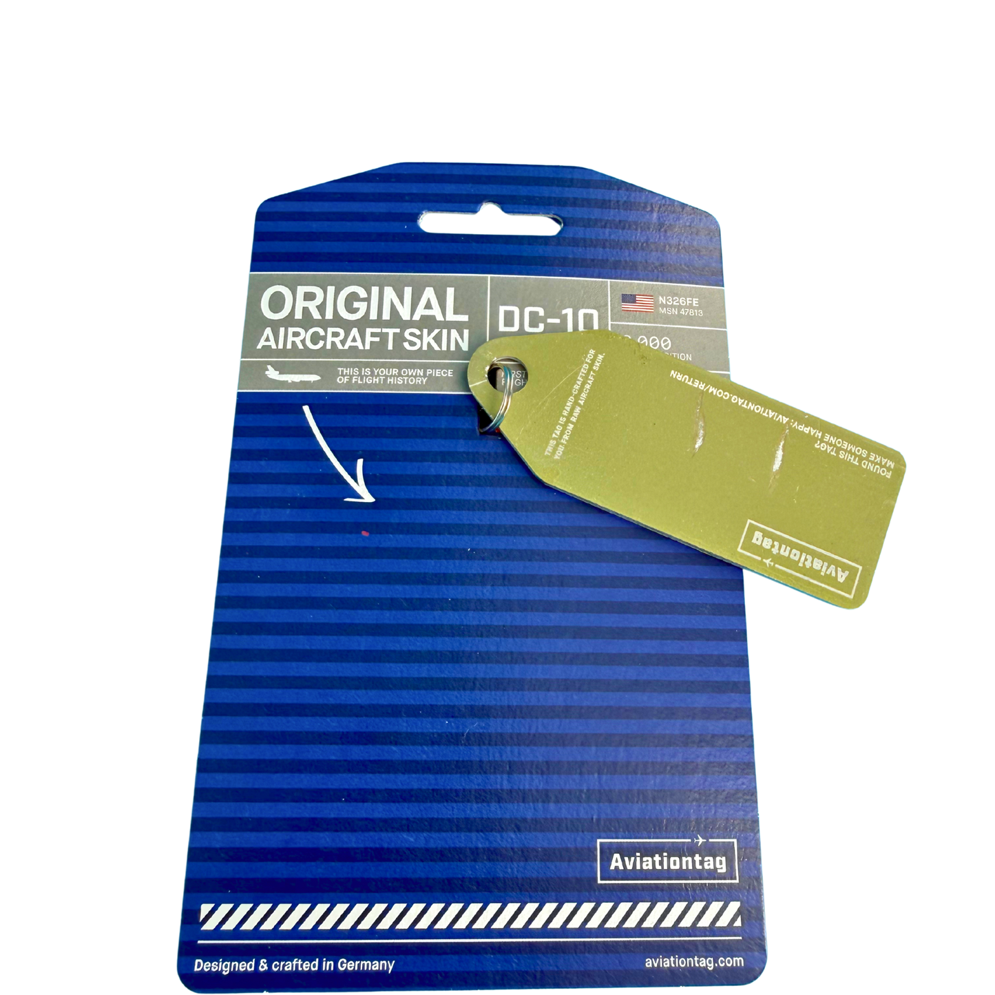 Aviationtag – McDonnell Douglas DC-10 – N326FE – Grau/Weiß