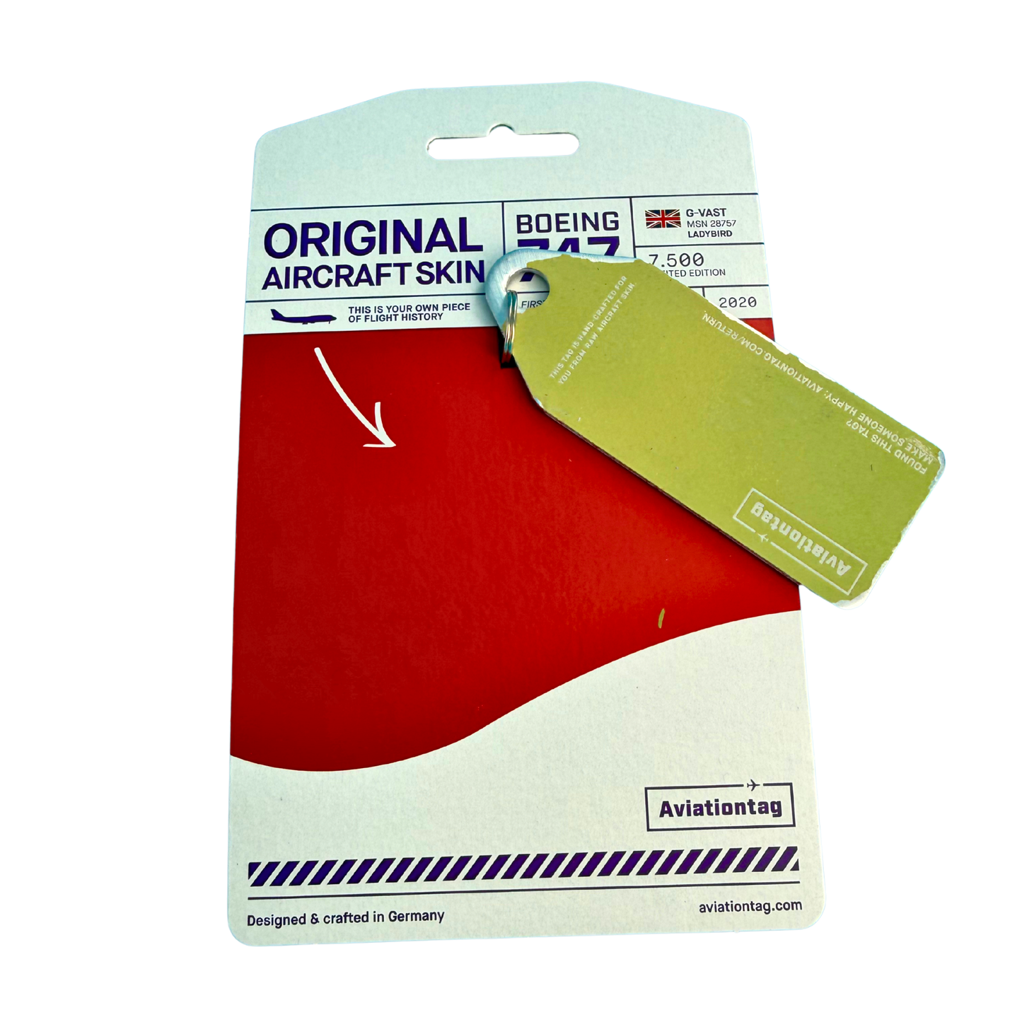 Aviationtag – Boeing 747 „G-VAST“ – Virgin Atlantic – Duo