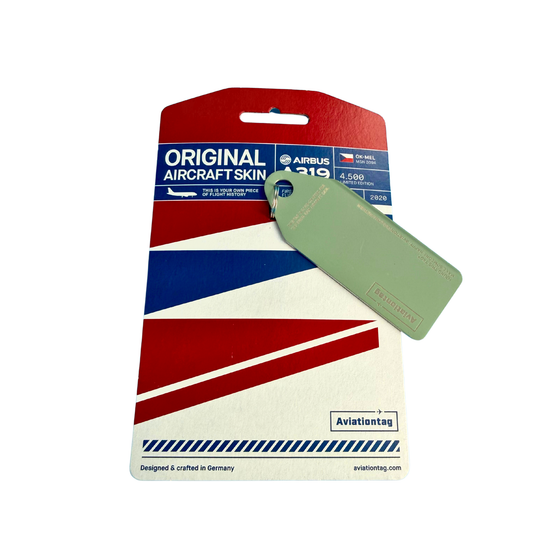 Aviationtag – Airbus A319 – OK-MEL – CSA Czech Airlines – Rot