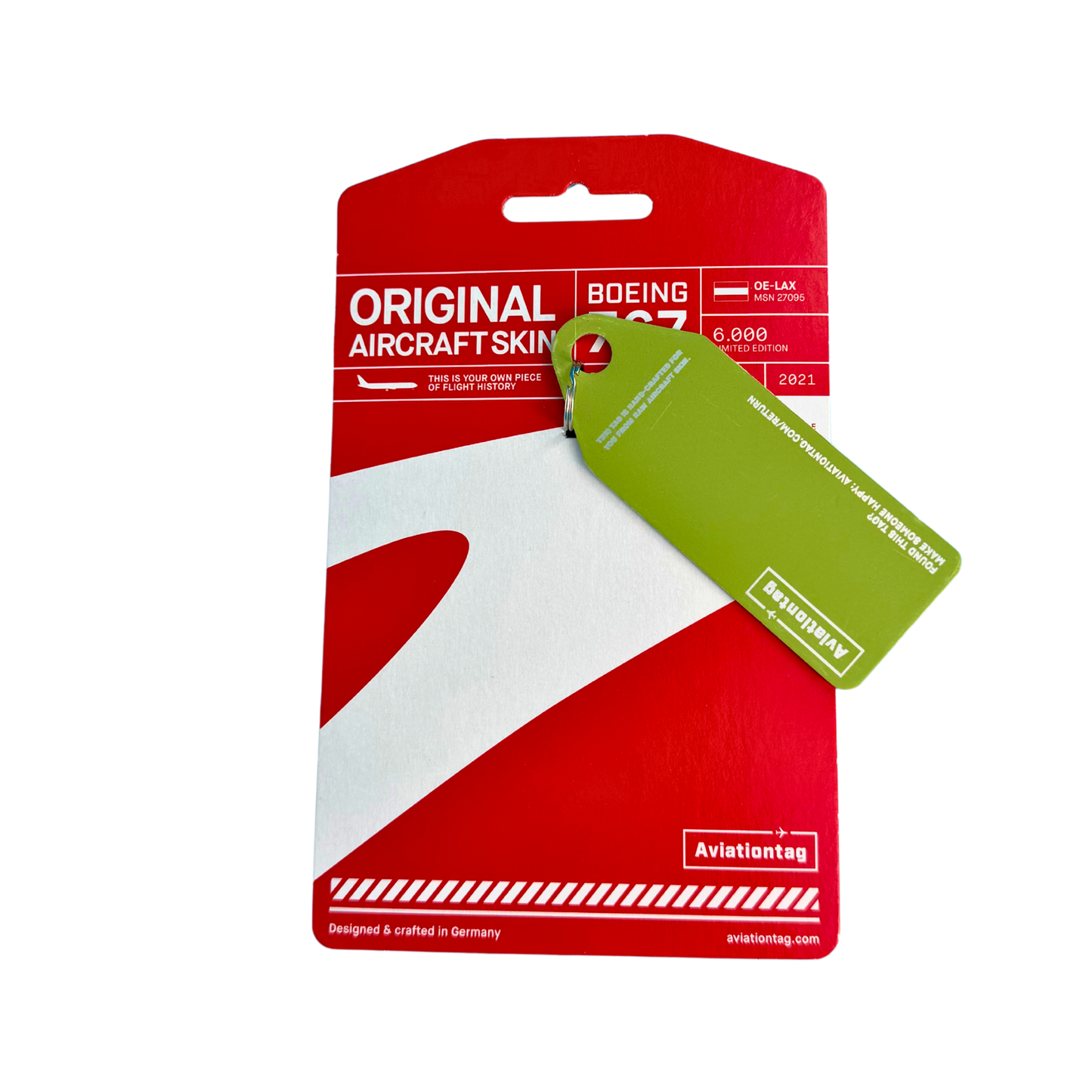 Aviationtag – Boeing 767 – OE-LAX – Austrian Airlines – Duo