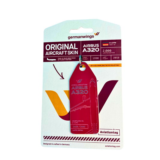 Aviationtag – Airbus A320 – D-AIPW – Germanwings – PINK