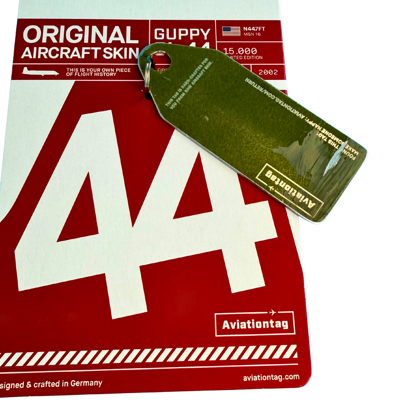 Aviationtag SkyMonster Blau