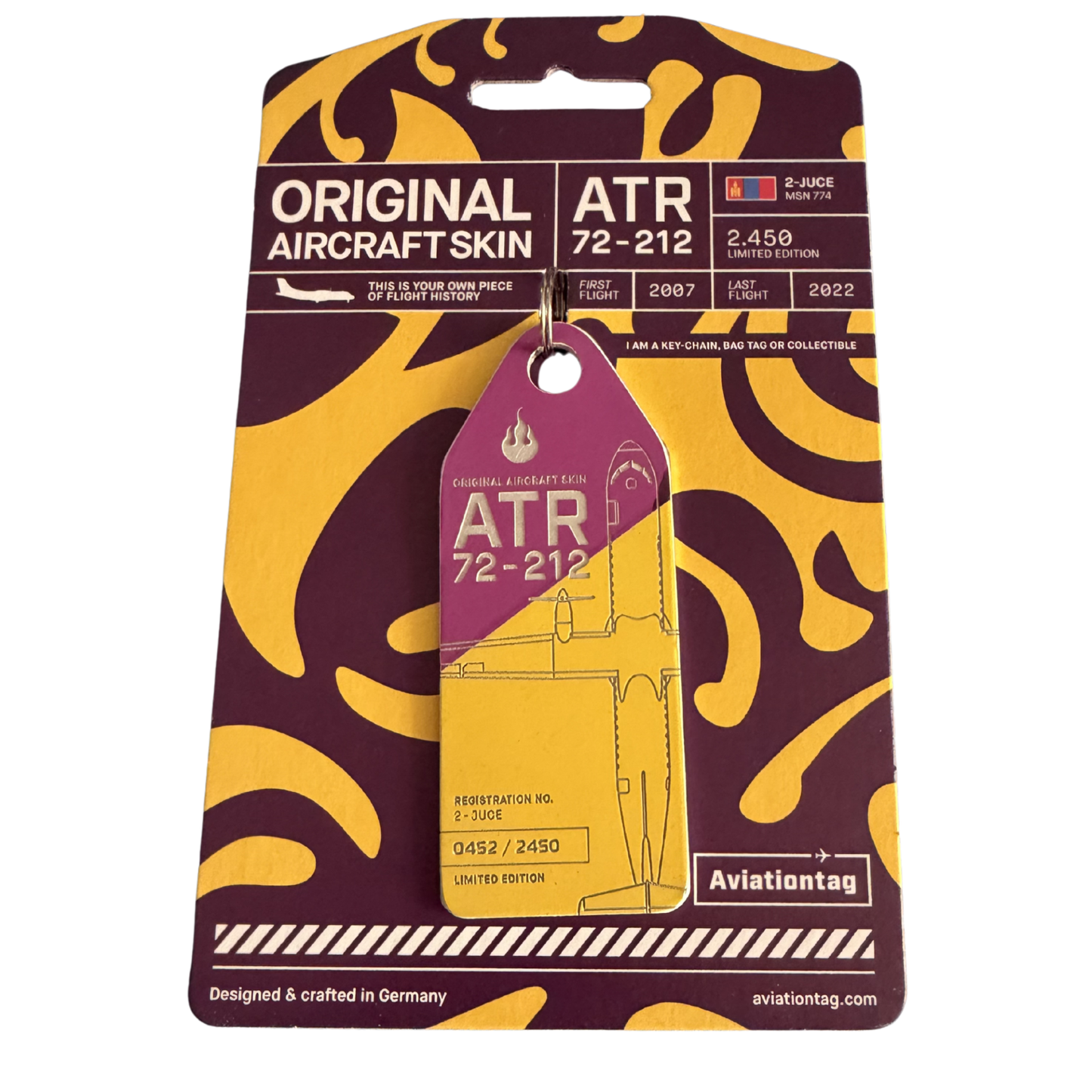 Aviationtag – ATR 72-212 | Hunnu Air | 2-JUCE |DUO
